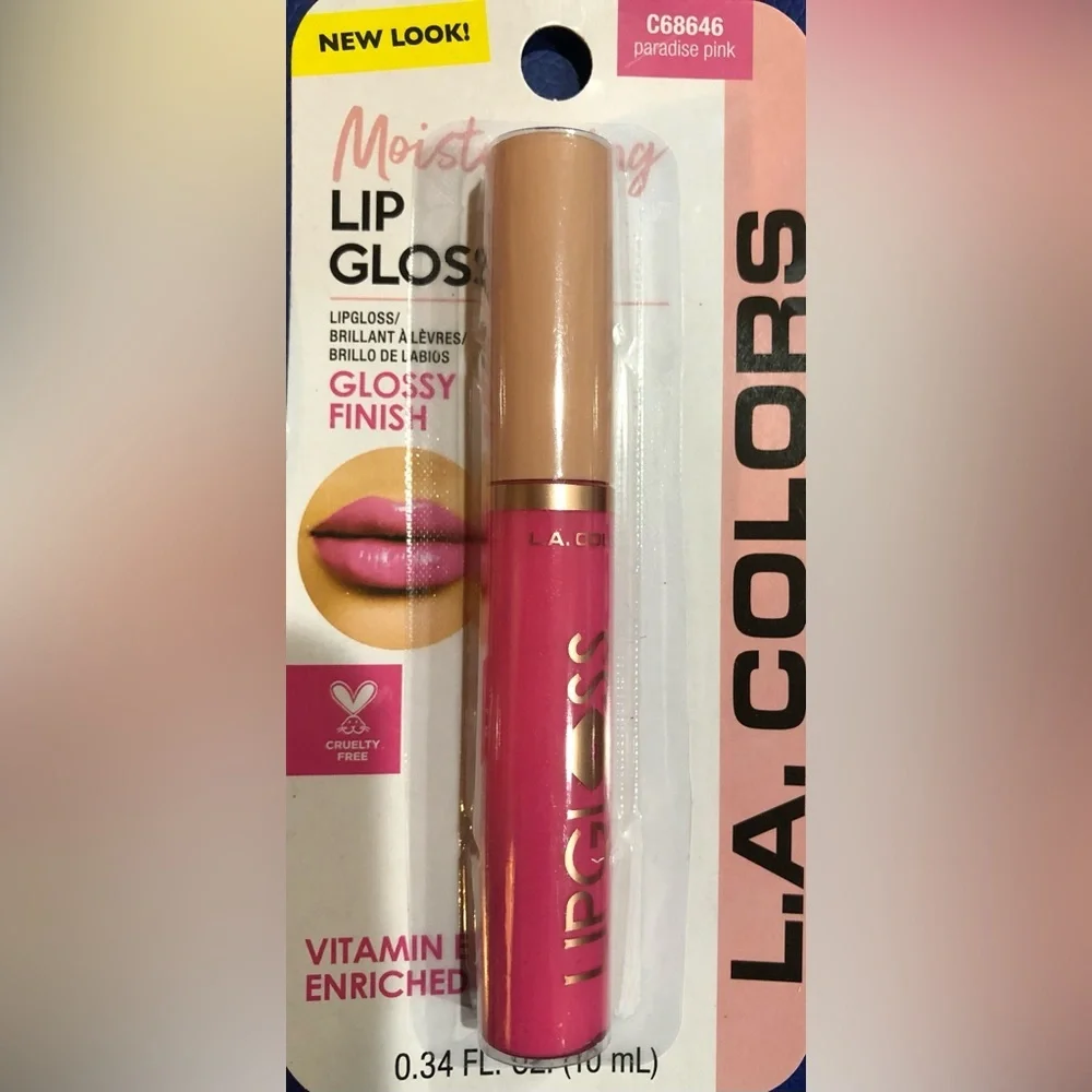 3pack‎ assorted moisturizing vitamin E enriched glossy finish lip glosses new